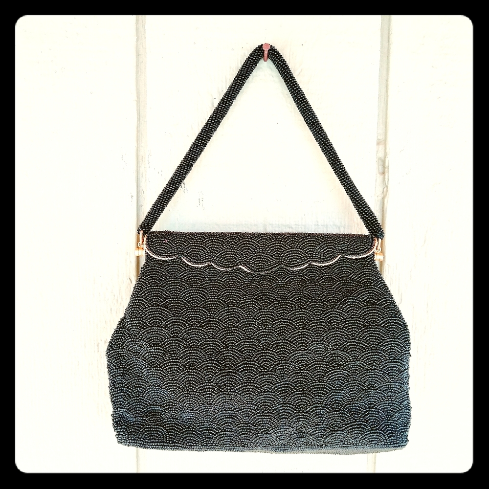 Vintage beaded handbag